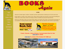Tablet Screenshot of booksagain-pueblo.com